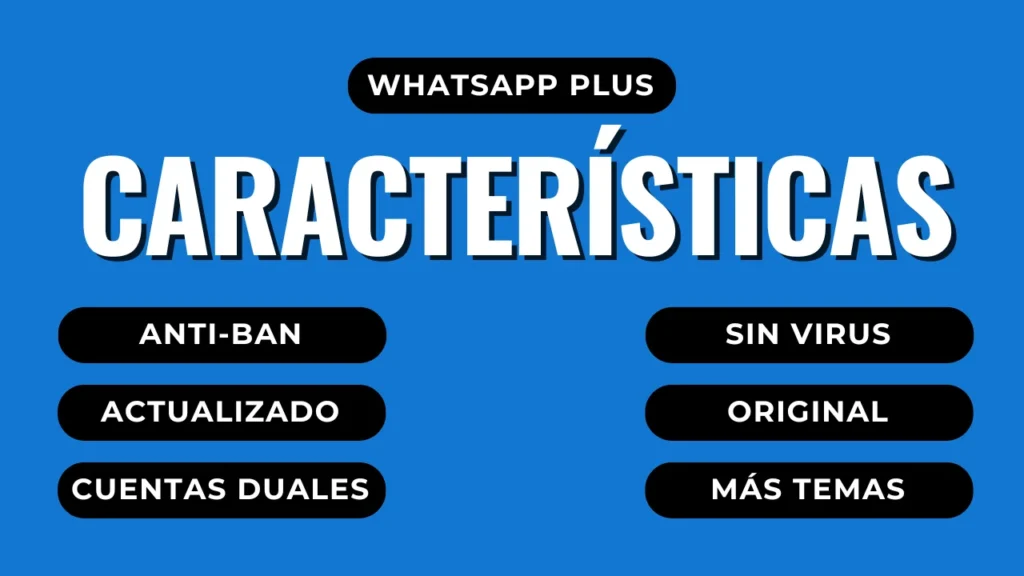 WhatsApp Plus Características